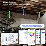 LED fence wall lights